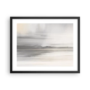 Poster in black frame - Thoughtful Distance - 50x40 cm