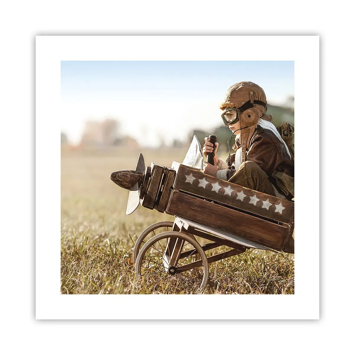 Poster - Take off for a Dream - 40x40 cm