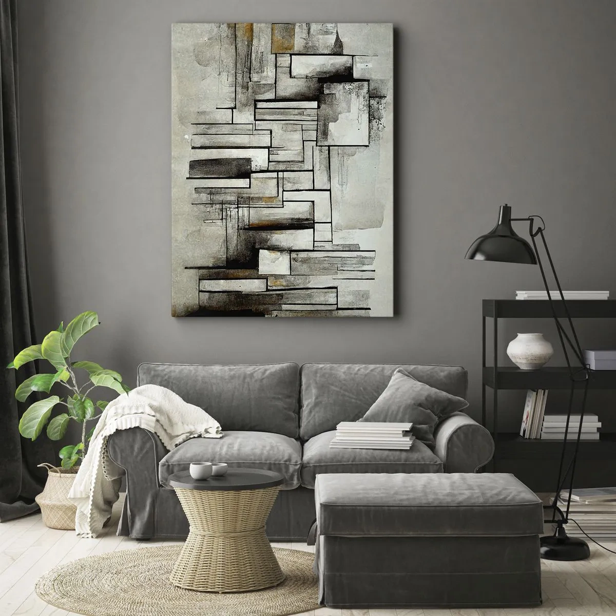 Canvas picture - Power of Simplicity - 70x100 cm