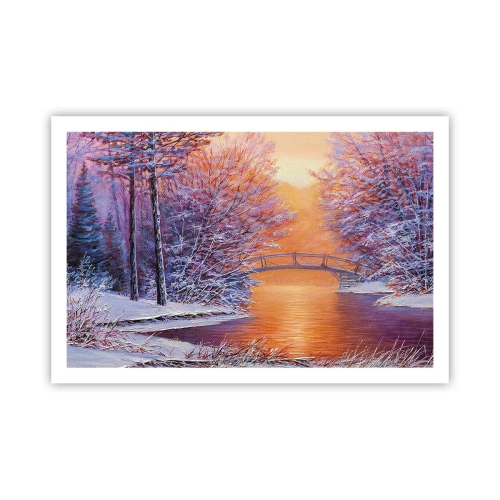 Poster - Let's Meet Here - 91x61 cm