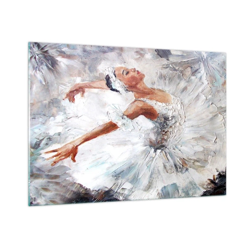 Glass picture - Delicate and Light As a Tulle - 100x70 cm