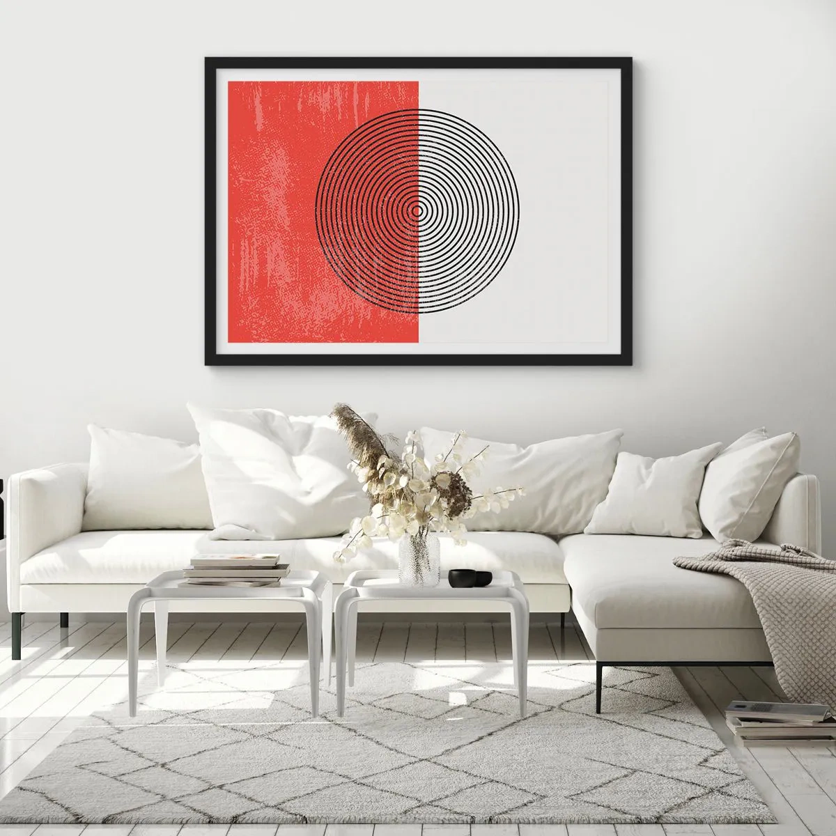 Poster in black frame - To the Core - 50x40 cm