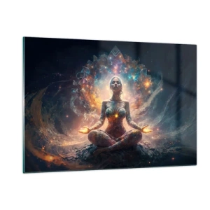 Glass picture - Good Energy Flow - 120x80 cm