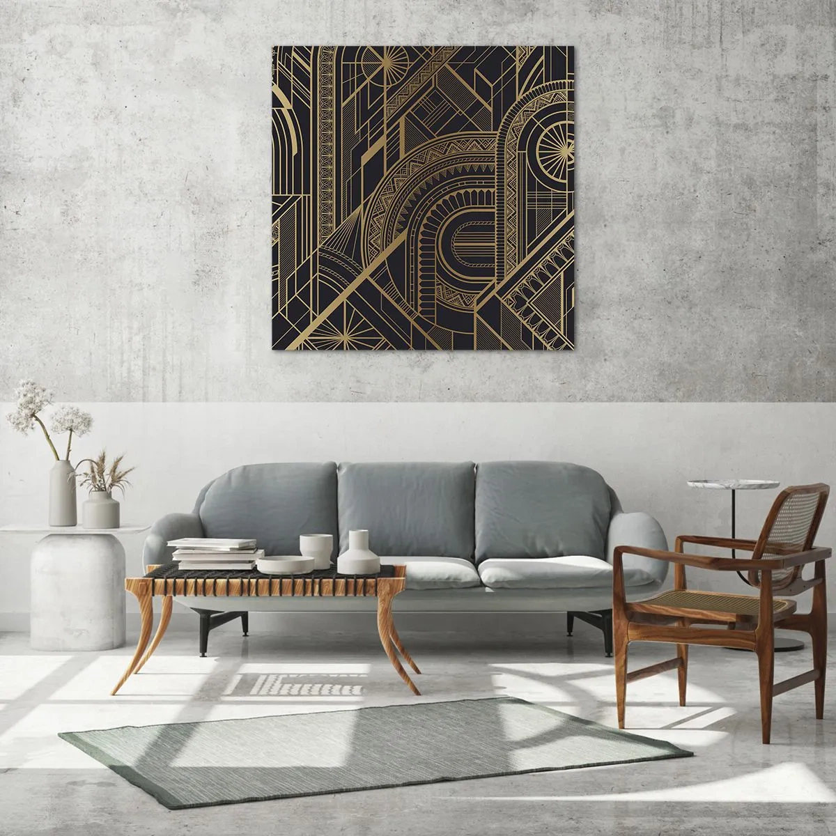 Glass picture - Concepts, Ideas, Plans - 40x40 cm