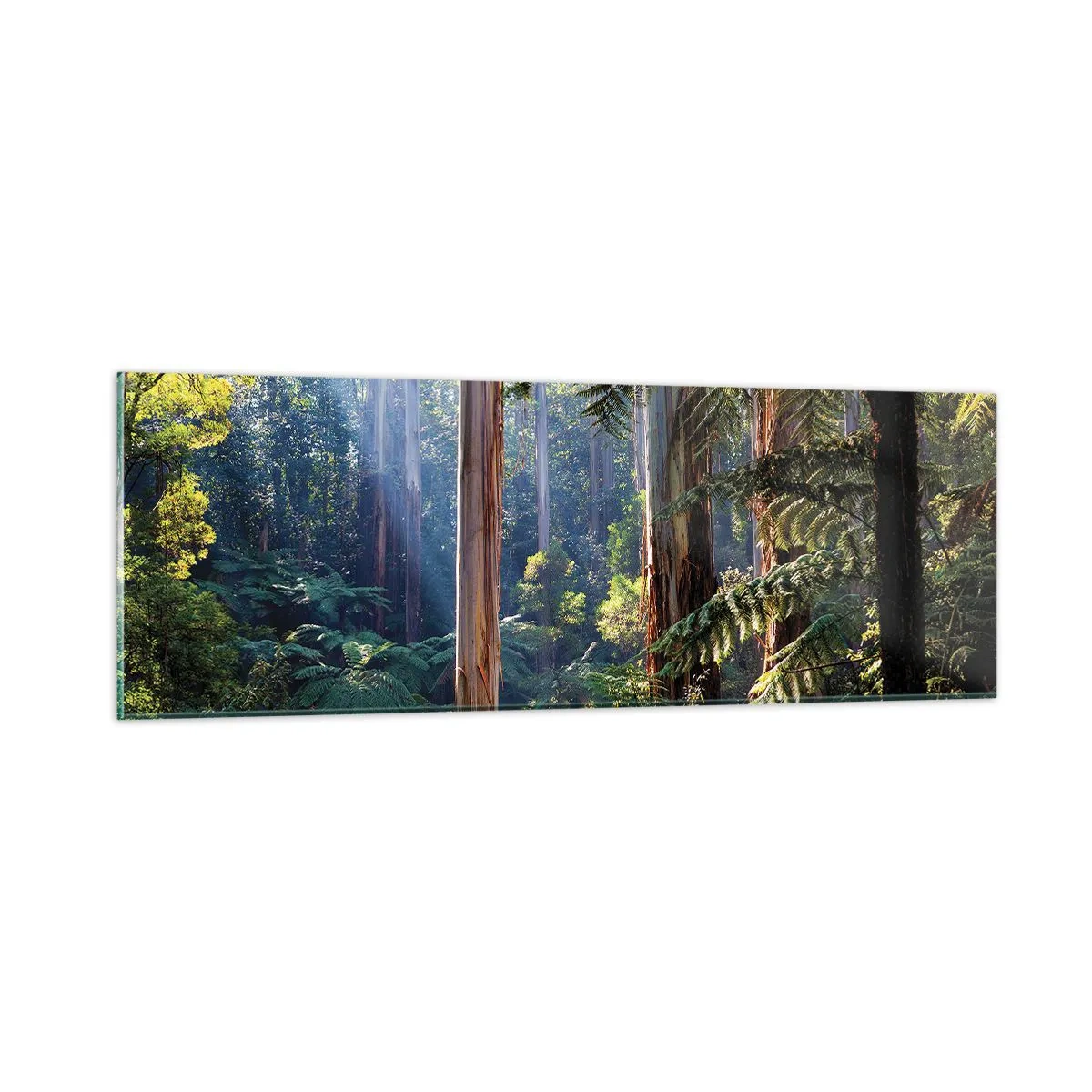 Glass picture - Tale of a Forest - 90x30 cm