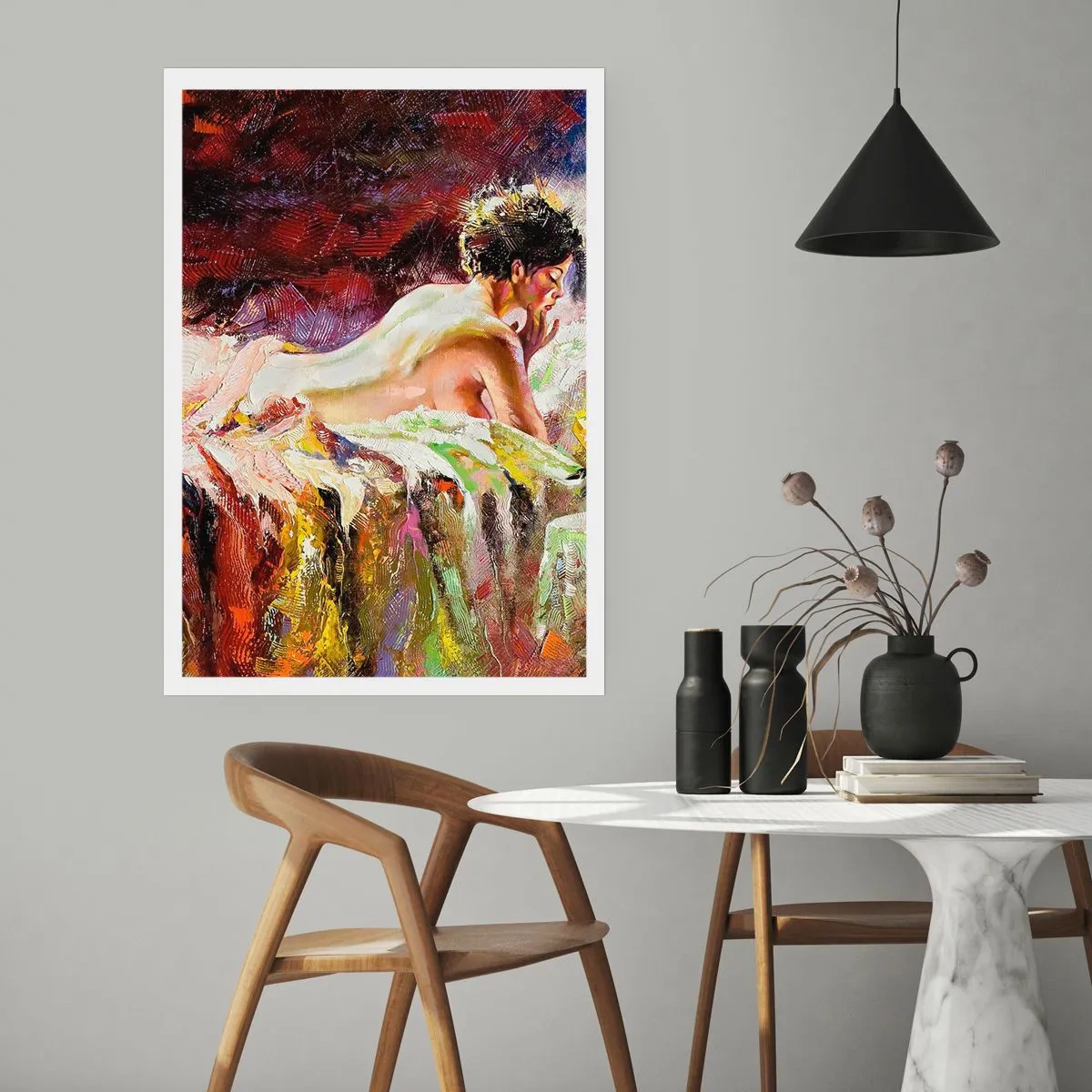 Poster - Thoughtful Venus - 50x70 cm