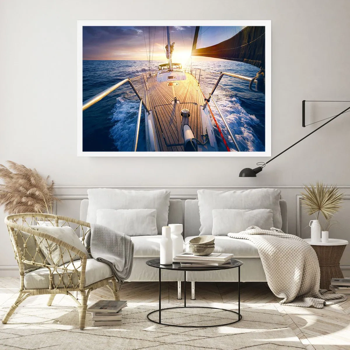 Poster - Running on Waves - 50x40 cm