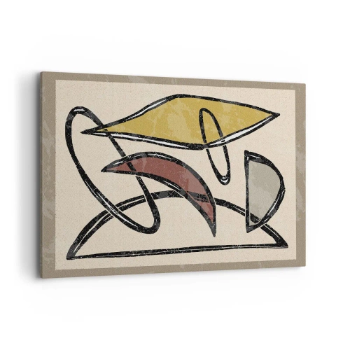 Canvas picture - Verticals and Horizontals - 120x80 cm