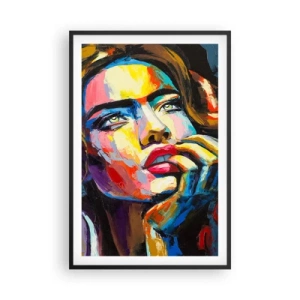 Poster in black frame - Dreams Like Birds Flying in the Sky - 61x91 cm
