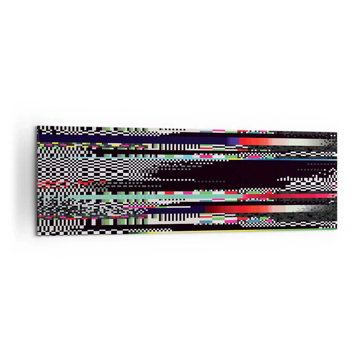 Canvas picture - Control Image of Reality - 160x50 cm