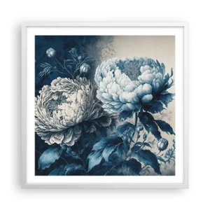 Poster in white frmae - Matched Couple - 60x60 cm