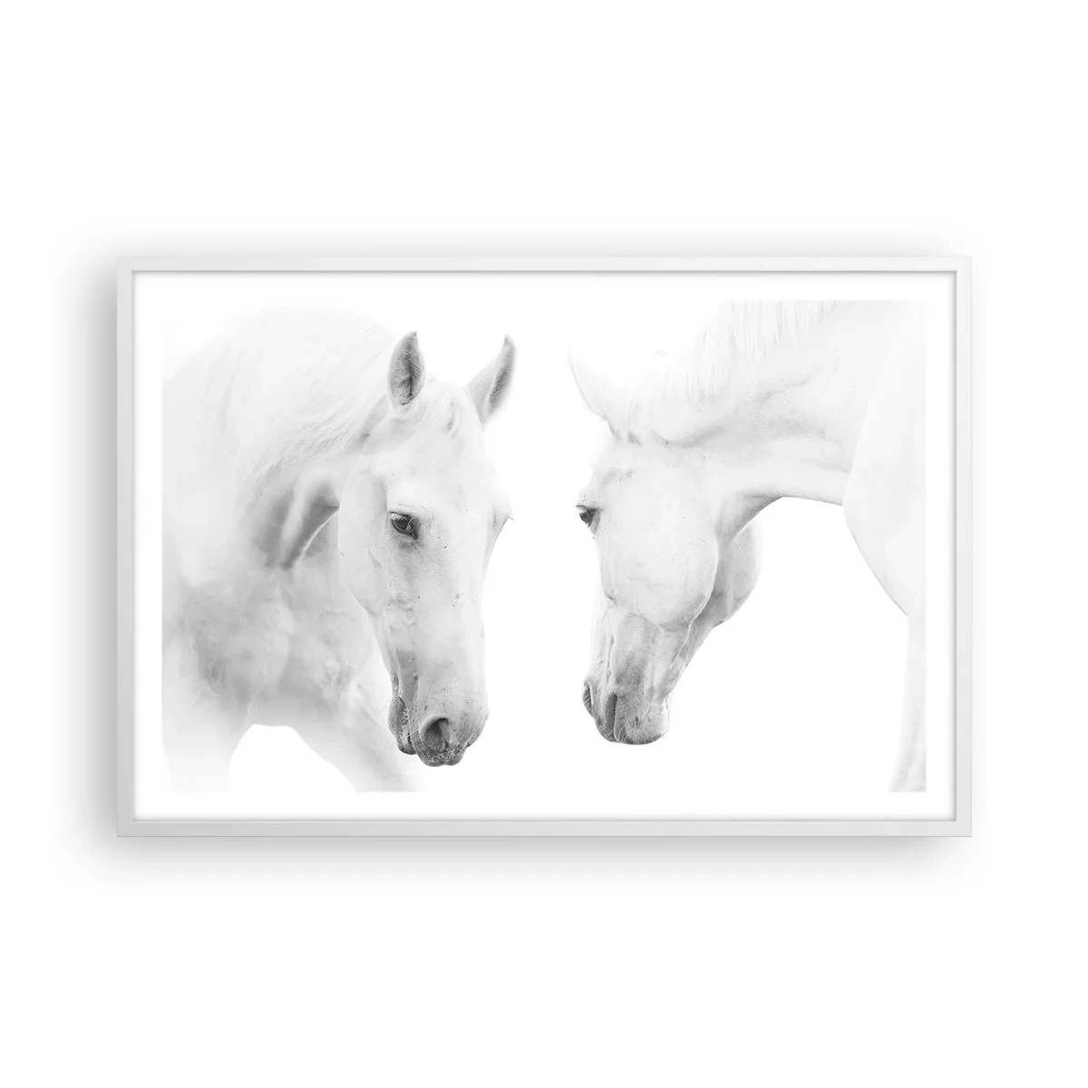 Poster in white frmae - Is this friendship…? - 91x61 cm