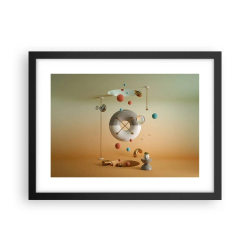 Poster in black frame - Anything Can Happen - 40x30 cm