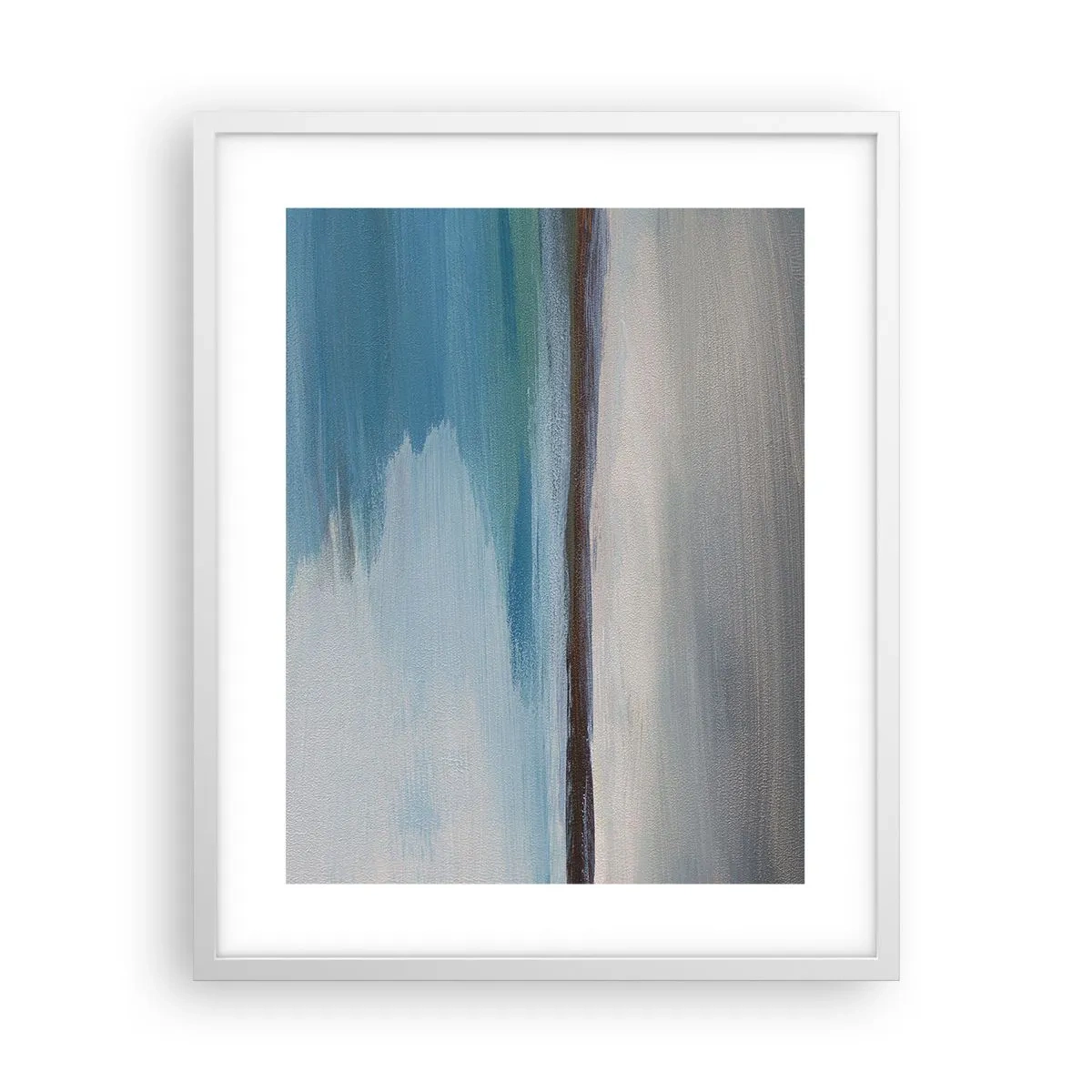 Poster in white frmae - Horizontal Landscape - 40x50 cm