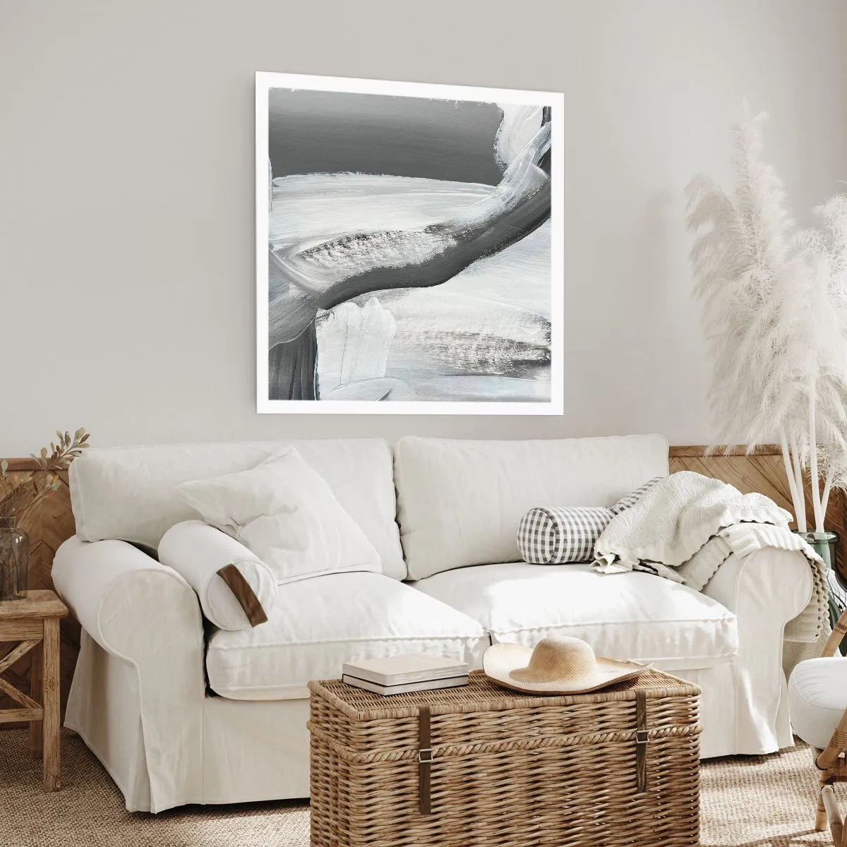 Poster - With a Decisive Move - 60x60 cm