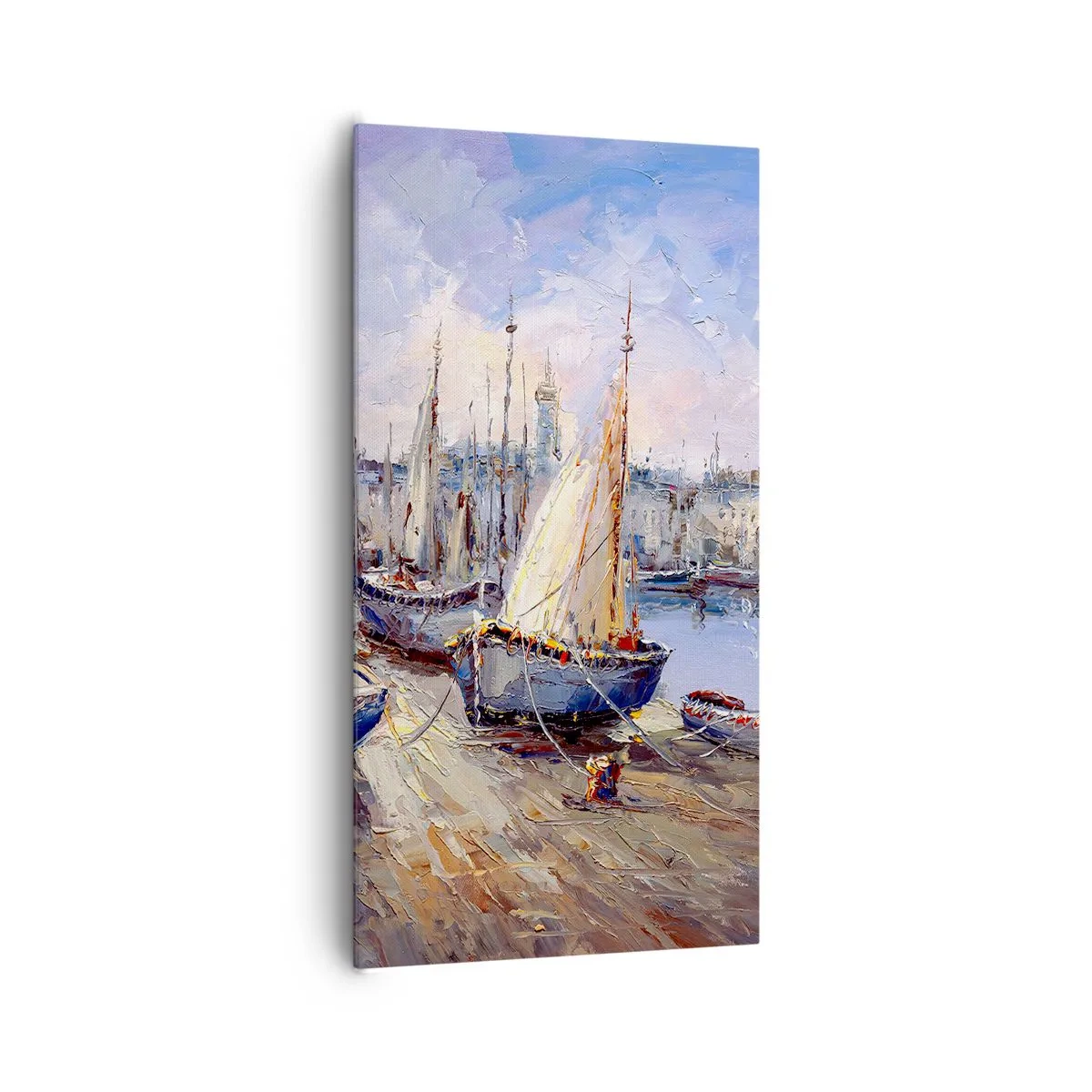 Canvas picture - Town by the Bay - 65x120 cm