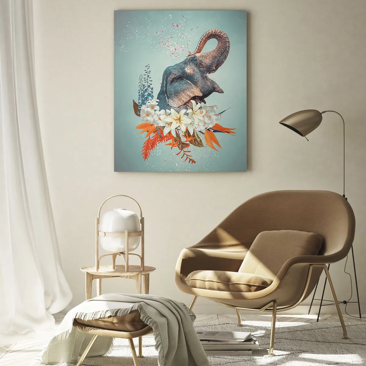 Glass picture - Roar of Joy - 80x120 cm