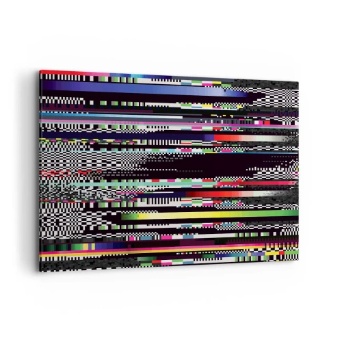 Canvas picture - Control Image of Reality - 120x80 cm