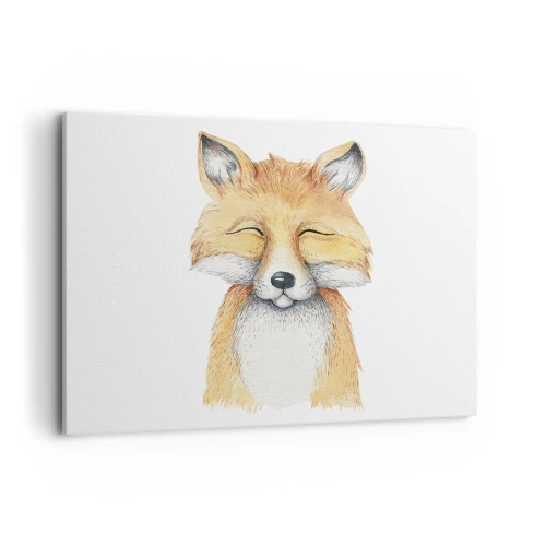 Canvas picture - Fox Moods - 120x80 cm