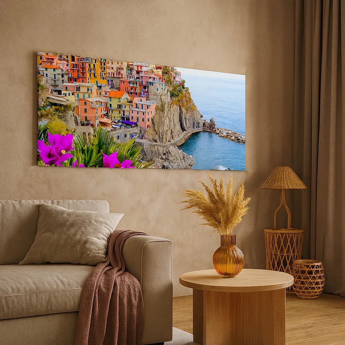 Canvas picture - Laughing City - 30x30 cm