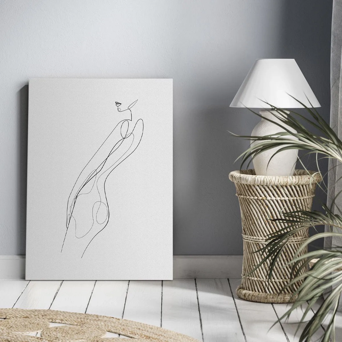Canvas picture - Barely a Promise - 45x80 cm