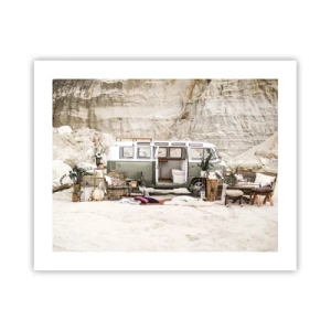 Poster - Time to Start the Trip - 50x40 cm