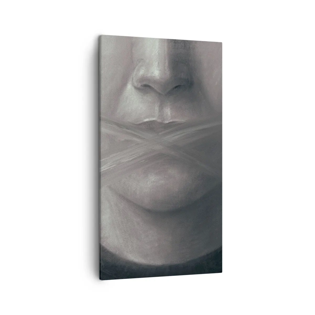 Canvas picture - Not a Word - 45x80 cm