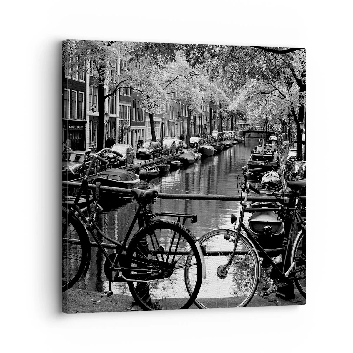 Canvas picture - A Very Dutch View - 30x30 cm