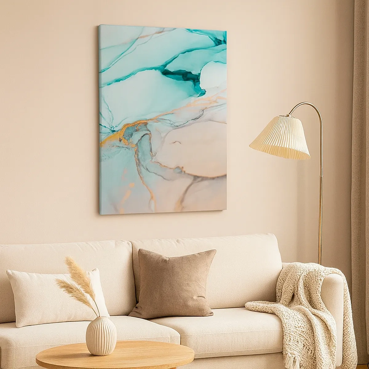 Canvas picture - Dance of Shapes and Colours - 50x70 cm