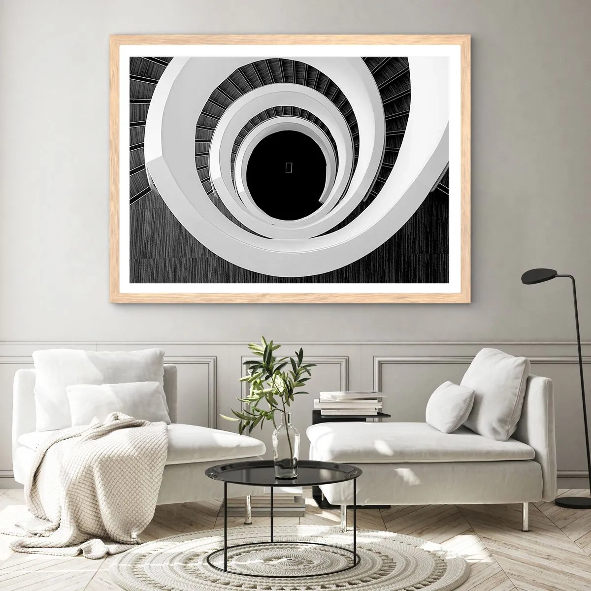Poster in light oak frame - To the Point of the Matter - 91x61 cm