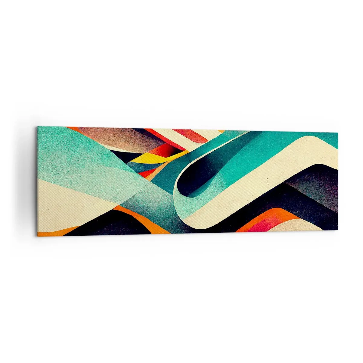 Canvas picture - Intense Composition - 160x50 cm