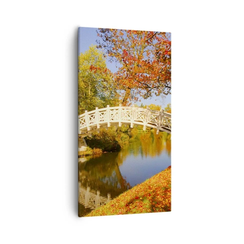 Canvas picture - On a White Bridge of Sighs - 55x100 cm