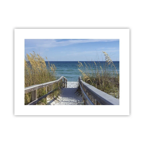 Poster - In the Sun, out in the Wind - 40x30 cm