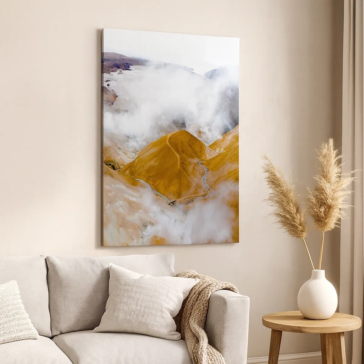 Canvas picture - Severe Beauty of Iceland - 50x70 cm