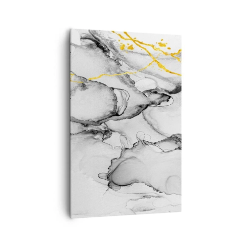 Canvas picture - Composition with a Golden Motif - 80x120 cm