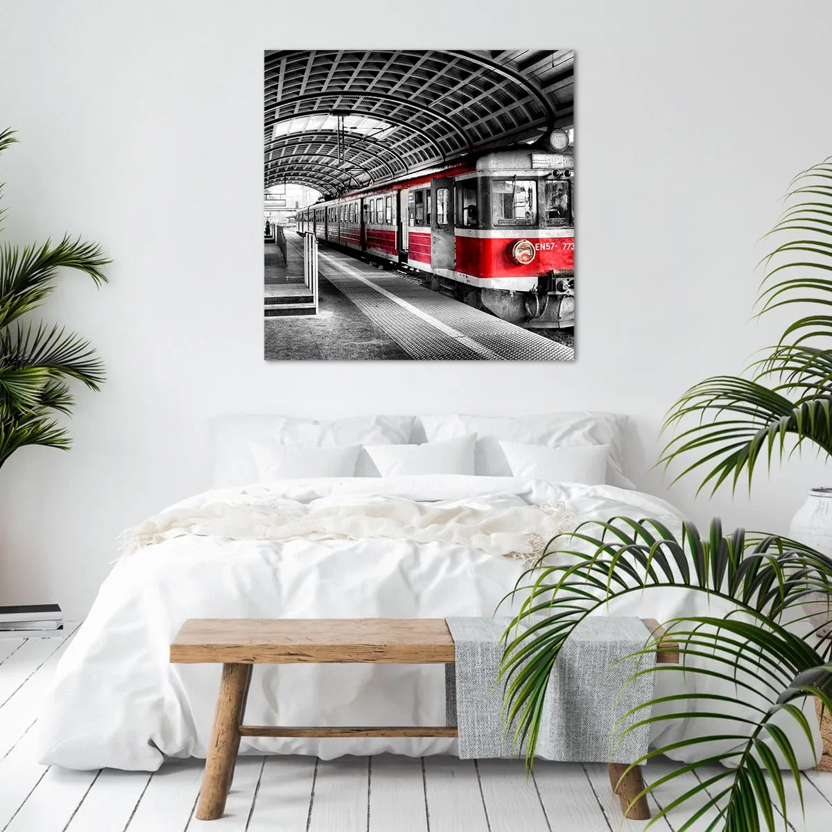 Canvas picture - It Might Be a Trip of Life - 40x40 cm