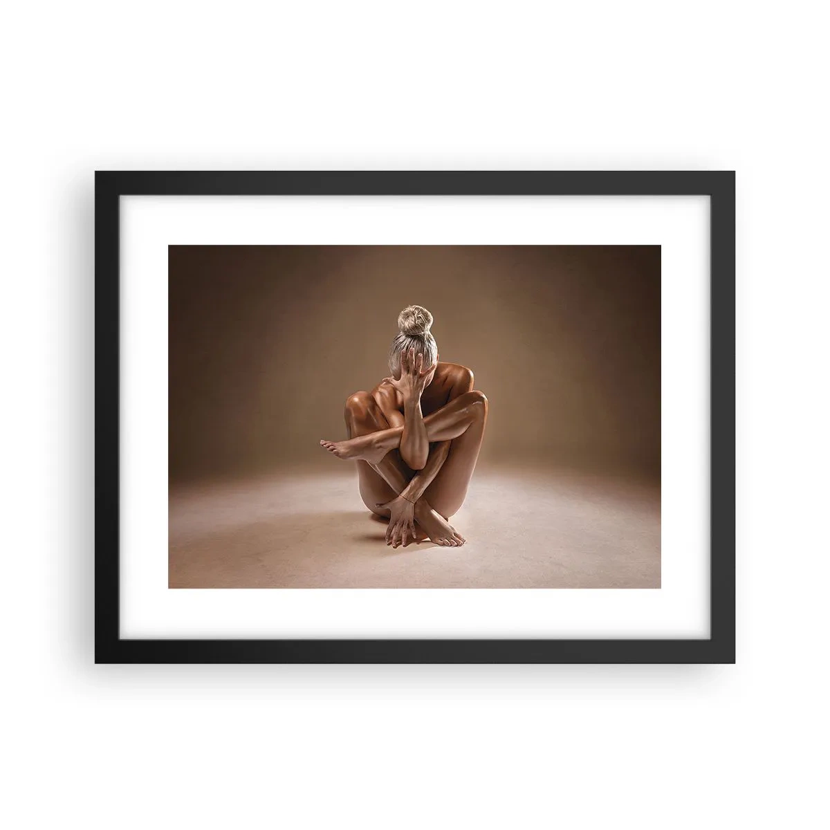 Poster in black frame - Unity of Body and Spirit - 40x30 cm