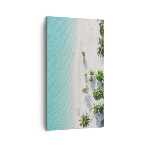 Canvas picture - Holidays in Paradise - 45x80 cm