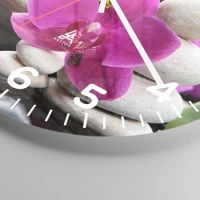 Clock face with numbers