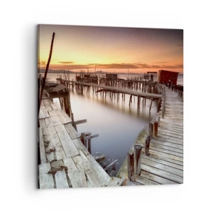 Canvas picture - Authentic, Not a Tourist Trap - 60x60 cm