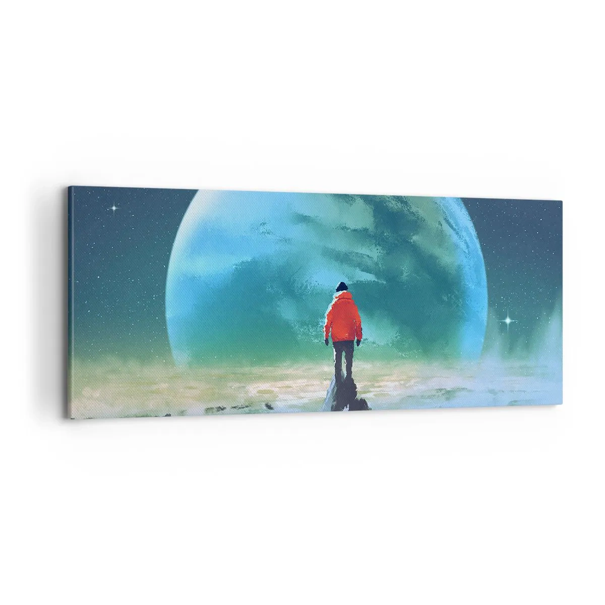 Canvas picture - Discoverer of a New Land - 100x40 cm