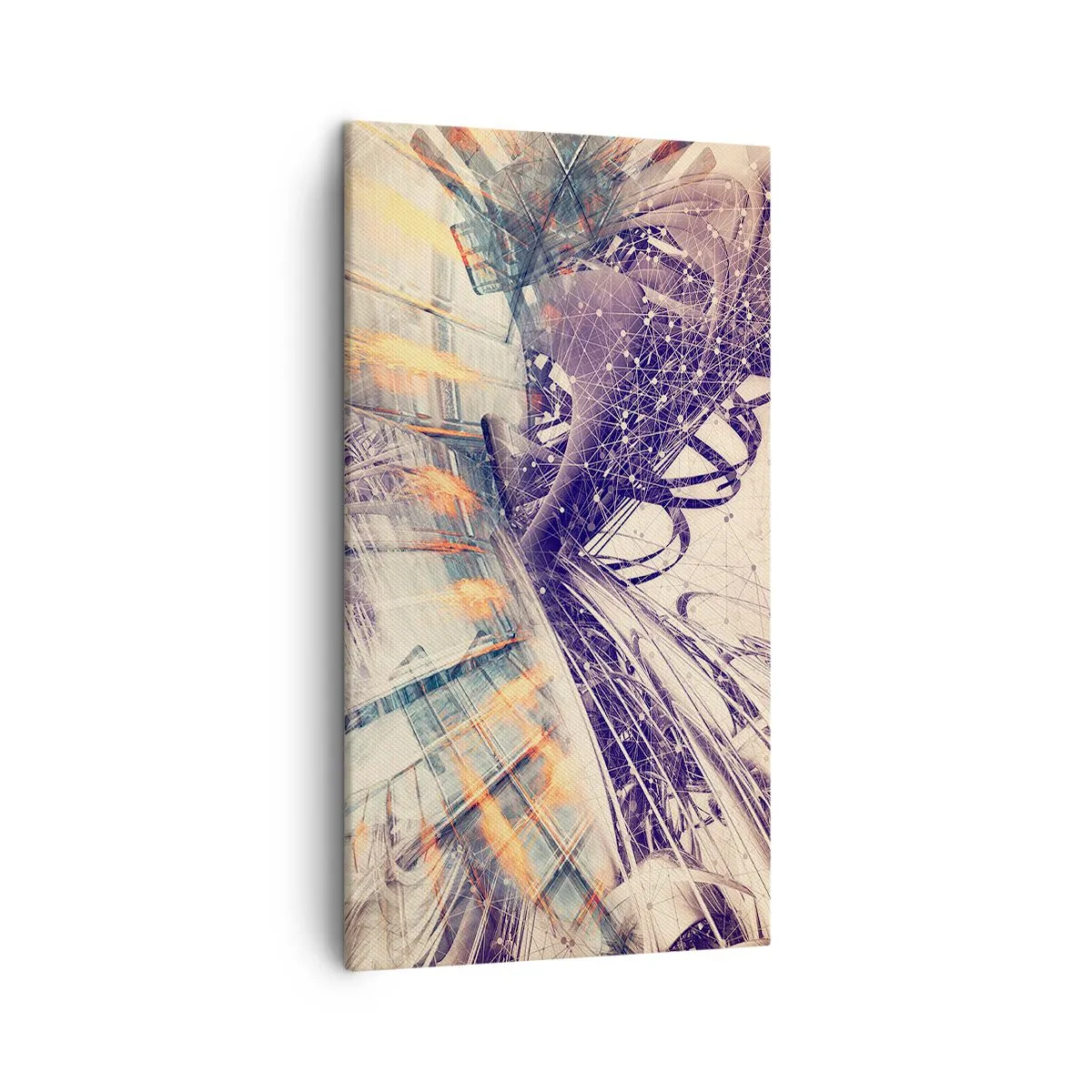 Canvas picture - At High Speed - 45x80 cm