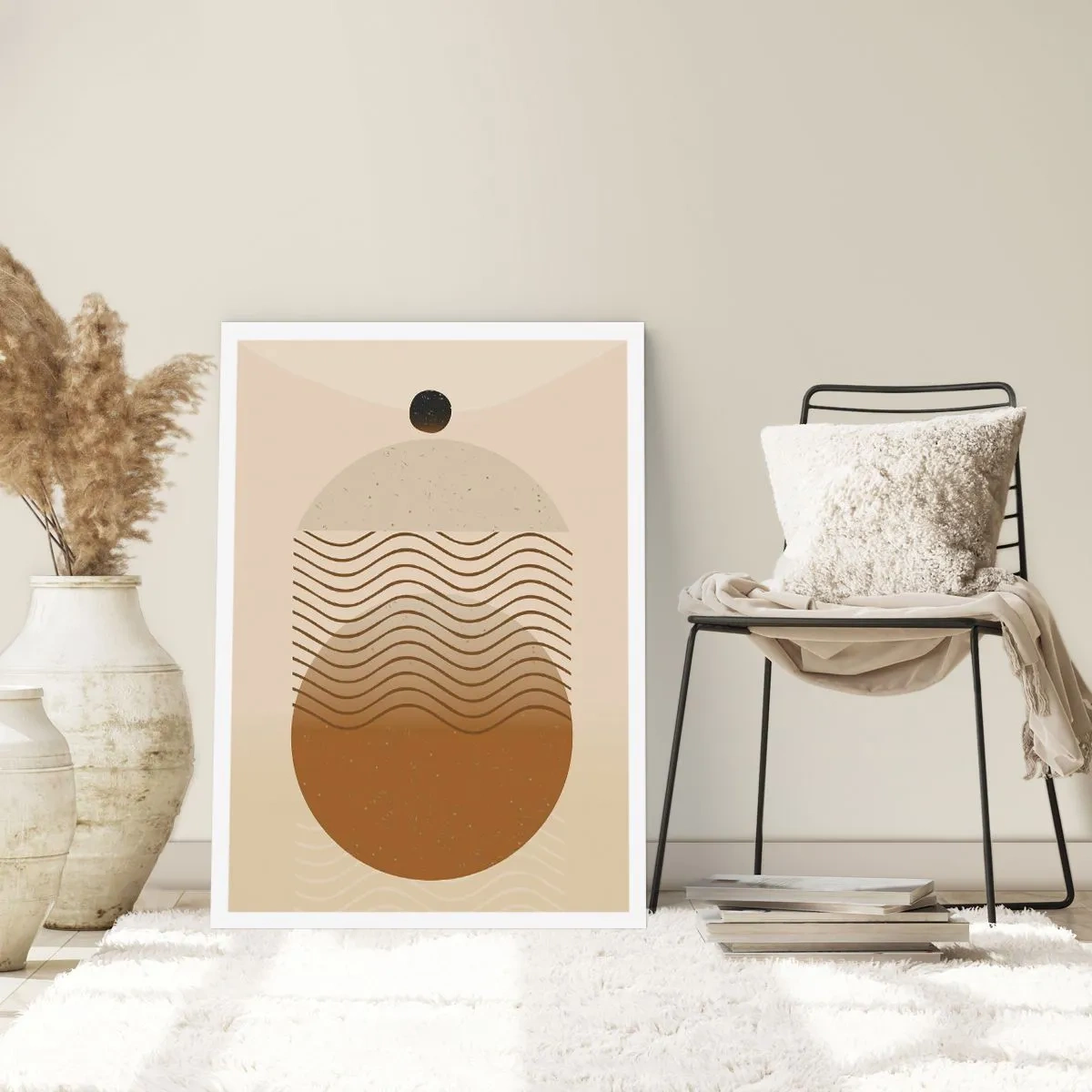 Poster - About the Origin of Geometrical Figures - 61x91 cm