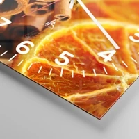 Clock face with numbers