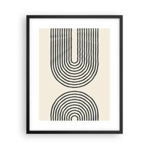 Poster in black frame - In One Moment… - 40x50 cm