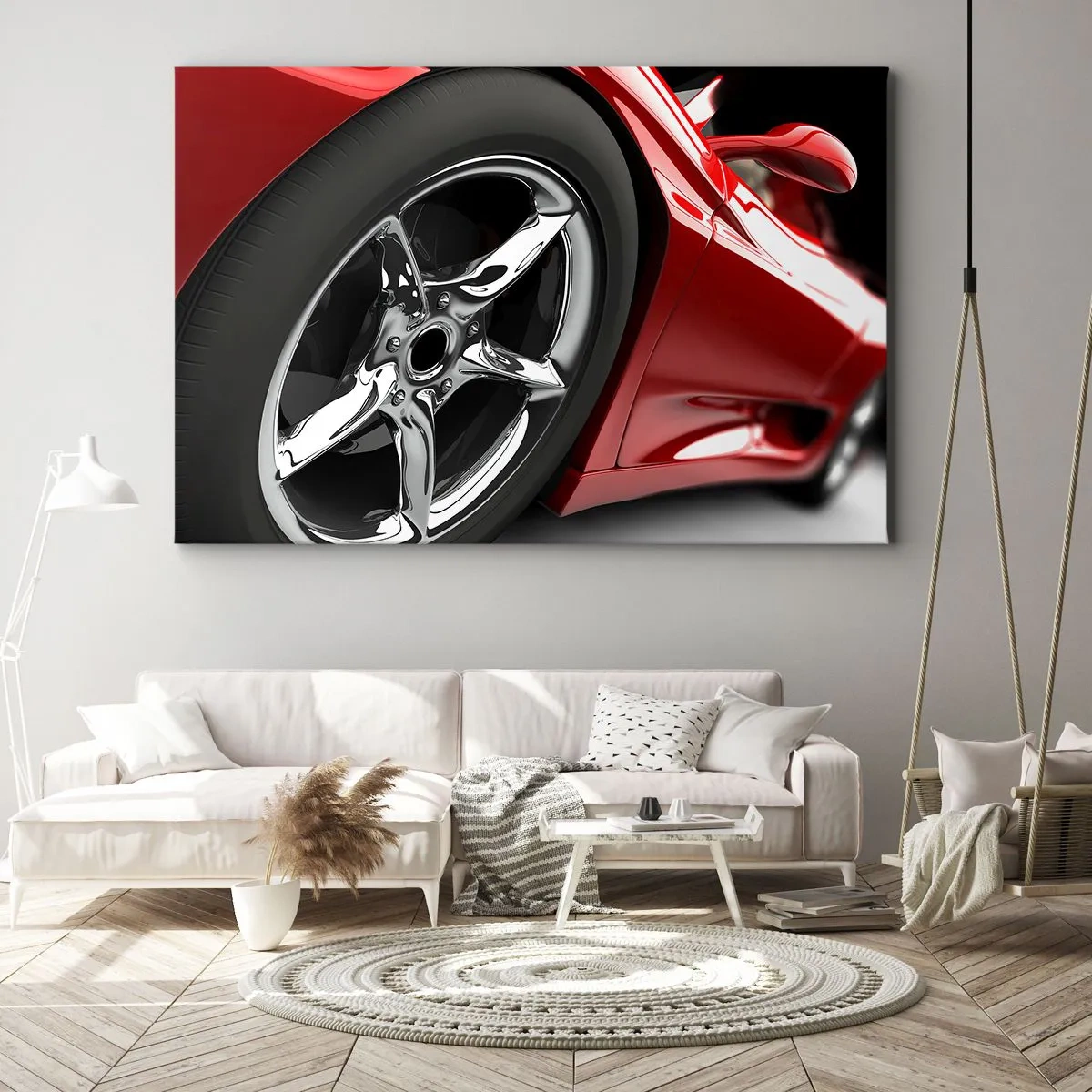 Canvas picture - Born to Be Fast - 100x70 cm