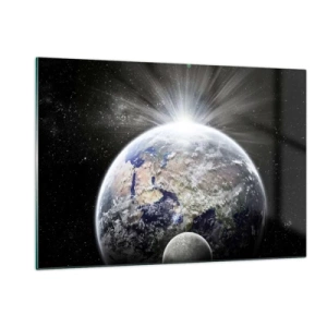 Glass picture - In Full Blaze - 120x80 cm