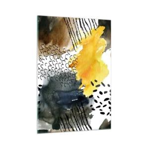 Glass picture - Meeting of Elements - 50x70 cm