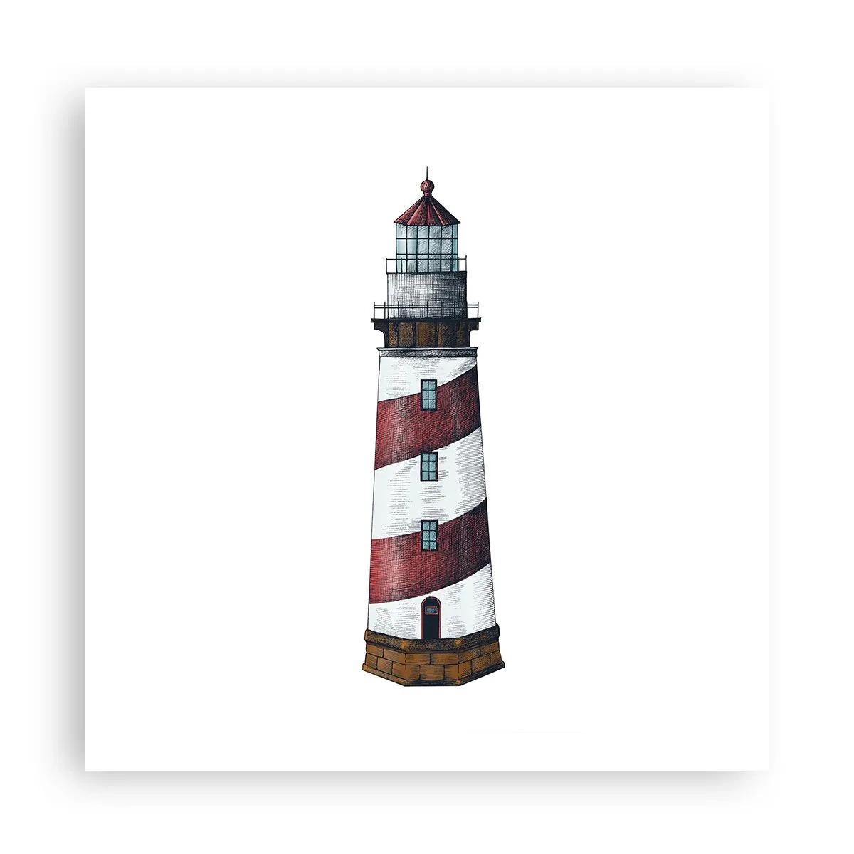 Poster - Always on Guard - 60x60 cm