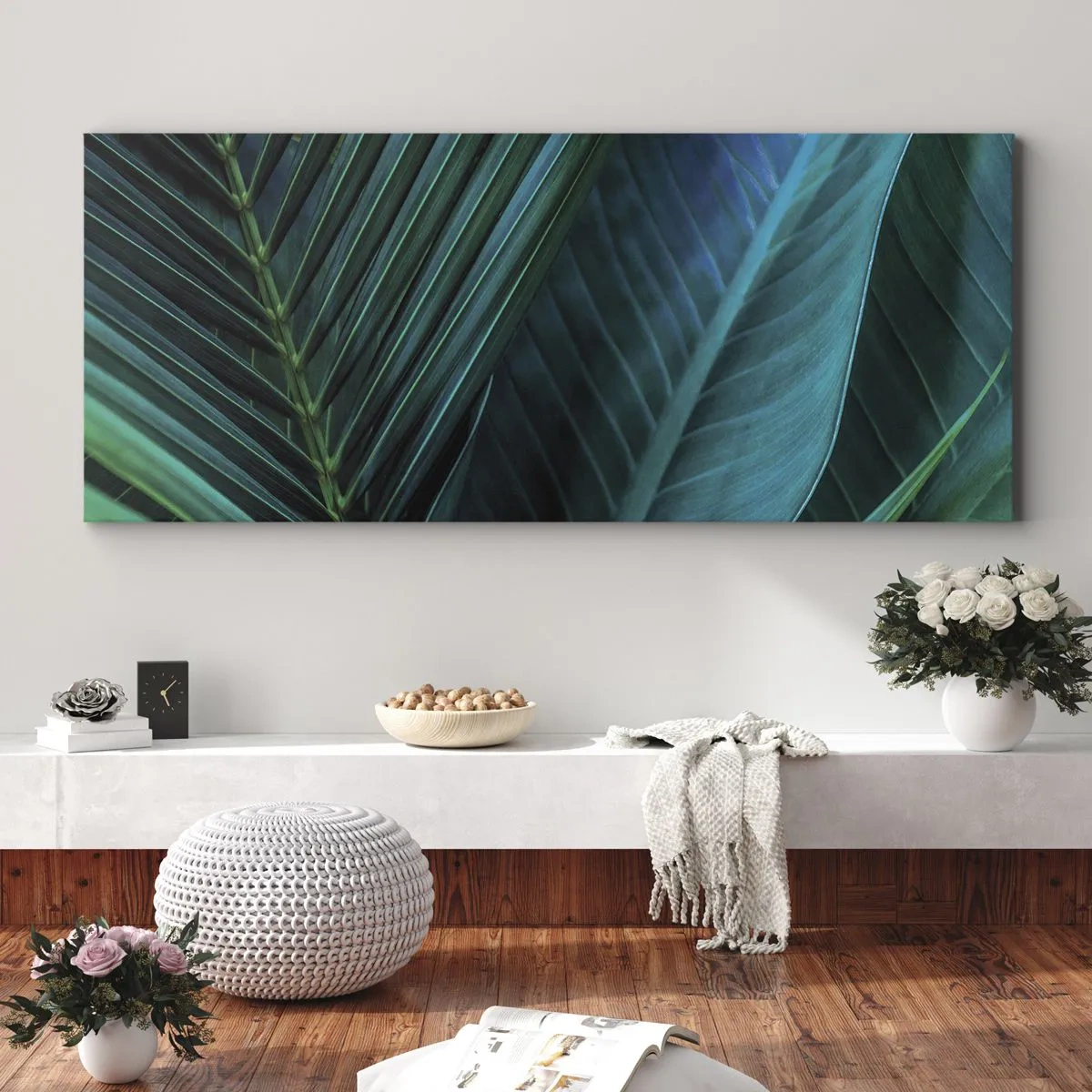 Canvas picture - Anatomy of Green - 160x50 cm